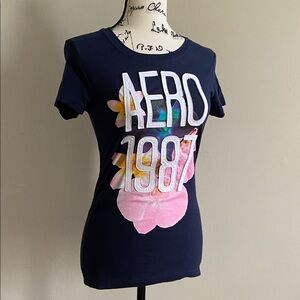 Aeropostale AERO 1987 Half Sleeve Shirt